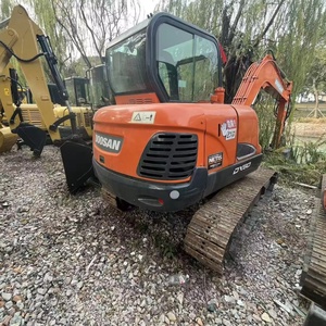 รถขุดขนาดเล็ก Doosan DX60 มือสอง 6 ตัน สภาพใหม่เกือบเหมือนใหม่ คุณภาพสูง เหมาะสำหรับงานก่อสร้างขนาดเล็ก - Product Image 1