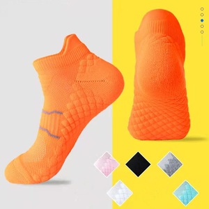 Men's And Women's Ankle Running <b>Socks</b> With Terry Cloth Soles For Training And Marathon Workout - Product Image 4