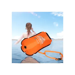 airbag playa Suppliers-Kayak Rafting de gran capacidad flotante mantiene engranaje seco 20l mochila bolsa seca impermeable para nadar acampar senderismo playa