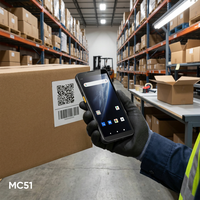 Chainway MC515G 6 inci IP67 PDA Genggam Android 14 Pemindai Barcode 2D PDA Tangguh Pengumpul Data untuk Gudang