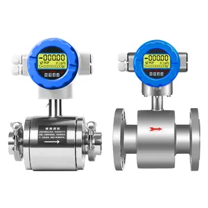 Medidor de flujo electromagnético de fuego inteligente conectado IOT agua de río agua de mar aguas residuales caudalímetro líquido de alta presión