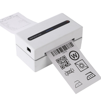 Impresora de Etiquetas Térmicas de 4 Pulgadas, 203DPI, USB, Creador de Etiquetas de Códigos de Barras, 25-108mm, para Almacén, Oficina, Tienda
