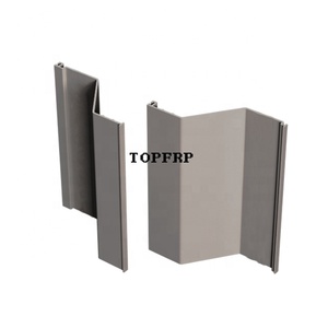 แผ่นผนังกันคลื่น PVC ทนการกัดกร่อน แผ่นพลาสติกไวนิลแบบประกบกัน - Product Image 1