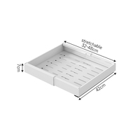 Étagère coulissante en métal pour armoire de cuisine, rangement d'épices, organisateur de tiroir coulissant pour la maison, gain de place