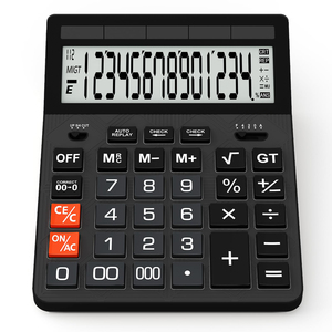 Calculatrice de bureau multifonctionnelle de haute qualité 14 chiffres pour la comptabilité - Product Image 1