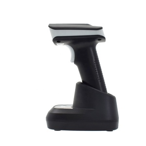 เครื่องสแกนบาร์โค้ดแบบมือถือไร้สาย 2D เชื่อมต่อแบบคลิกเดียว พร้อมหน้าจอแสดงผลในแท่นวาง มีสินค้าในสต็อก รองรับอินเทอร์เฟซ <span class=keywords><strong>COM</strong></span> - Product Image 2
