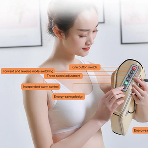 Precio bajo de fábrica, almohada de masaje <span class=keywords><strong>Shiatsu</strong></span>, almohada de masaje con vibración de amasado profundo, almohada de viaje portátil para aliviar el dolor con calor - Product Image 4