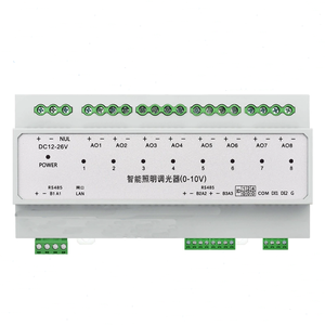 4 Channes <strong>Modbus</strong> Network Port RS485 232 RJ45 WIFI Multi-interface <strong>LED</strong> Brightness Adjustment Module 0-10V Dimming <strong>Controller</strong> - Product Image 1
