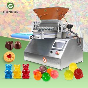 Semi Automatic Gummy Licorice Jelly Bear Hard <b>Candy</b> Confectionery Sweet Make <b>Machine</b> for Small Business - Product Image 1