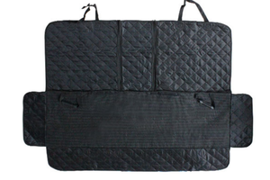 الاستخدام العالمي غطاء مقعد للحيوانات الأليفة انفصال أكسفورد النسيج للماء كلب أليف العالمي سيارة المقعد الخلفي غطاء - Product Image 3