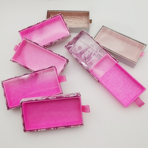 Nhãn Hiệu Riêng Tùy Chỉnh Sang Trọng Màu Trắng Holographic. Round. Heart Shaped. Diamonds. Rhinestone Lông Mi Hộp Bao Bì - Product Image 5