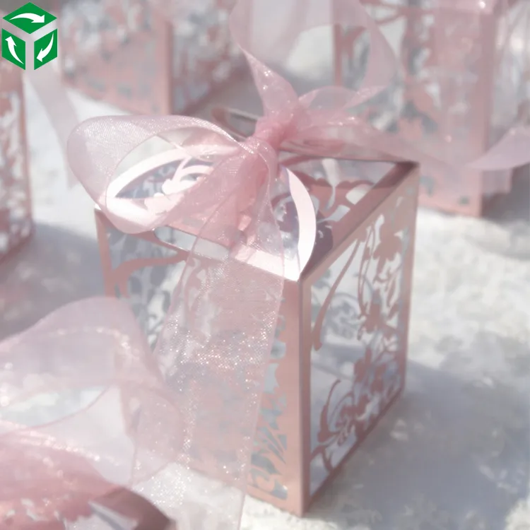 Caja de dulces de plástico para Navidad, caja de dulces de Año Nuevo, Ramadán