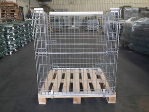 Cage d'extension de <span class=keywords><strong>palette</strong></span> en acier de conception détachable à usage intensif personnalisée Norme européenne pour les palettes en bois pour le stockage en entrepôt - Product Image 2