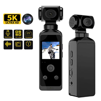 Caméra sportive 4K améliorée, stabilisateur de poche, caméra de vlog portable, anti-secousse, étanche, pour le cyclisme en extérieur