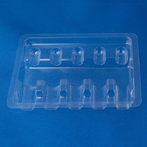 ถาดพลาสติกใสแบบใช้แล้วทิ้งสำหรับแอมพูลและขวดแก้วทางการแพทย์ - Product Image 3