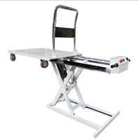 Chariot hydraulique monté sur voiture Ximulek, autonomie de la batterie longue durée, levage à une touche, sûr et durable, certifié CE, pliable