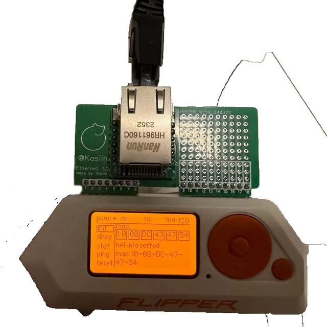 GGDX Original New for Flipper Zero Ethernet Wired Network Module Development Board