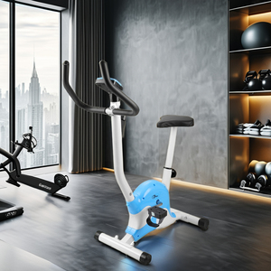 Vélo d'exercice d'intérieur en acier pour la maison, entraîneur de fitness, vélo de spinning avec fonctions elliptiques - Grande Vente - Product Image 1