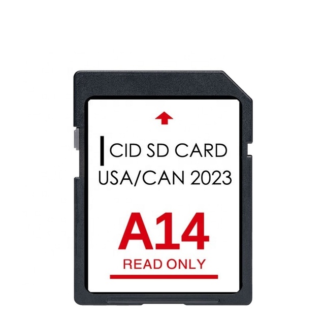 Finished Navi CID SD Card A14 with Backup Latest Update Version 2023 Support Custom Change/write CID with 8DDK Flash Memory