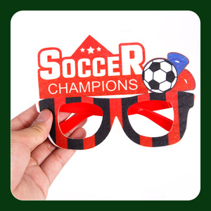 Lunettes de <span class=keywords><strong>soleil</strong></span> personnalisées en polycarbonate UV400 pour les fans de football, idéales pour les rassemblements, <span class=keywords><strong>avec</strong></span> monture en plastique, protection solaire, cadeau promotionnel - Product Image 5