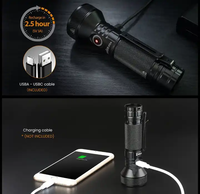 Lampe torche LED Sofirn IF22A 2024 de haute qualité, 2100lm, portée 697m, rechargeable par USB, étanche IPX8