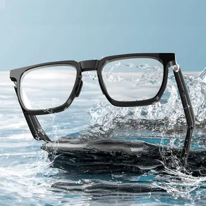 Беспроводные смарт-очки BT 5,1, оптическое стекло, предотвращающие синий свет, предотвращающие головное вращение, HD музыкальные наушники, динамик, солнцезащитные очки