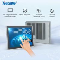 TouchWo 10.1 12.1 15 15.6 pouces écran tactile capacitif gagner Android Linux intégré PC à écran tactile industriel