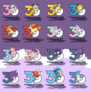 YQ 30ème Anniversaire Logo Pokémon Aimant de Réfrigérateur Collection d'Accessoires Aimant de Réfrigérateur en Acrylique Pack Booster Vente en Gros à Bas Prix - Product Image 3