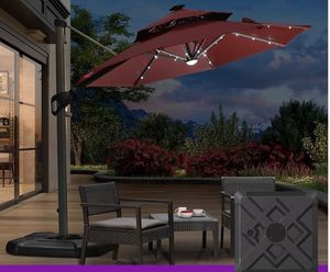 Parasol à poteau latéral Factory Direct Outdoor Villa Garden Coffee Store Outdoor Umbrella - Product Image 4