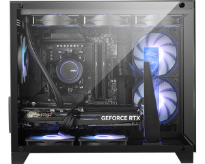 PAG PANO M100L Mini Gaming Case Aluminium Computer Case avec USB Front Port & Fan Cooler pour PC Gaming - Product Image 2