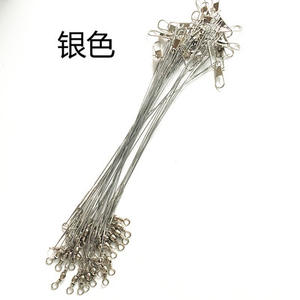 Eau de mer acier lourd cercle crochet plates-formes poulpe Offset crochets de pêche <span class=keywords><strong>fil</strong></span> Leader <span class=keywords><strong>pour</strong></span> poisson-chat basse appât matériel de pêche - Product Image 5