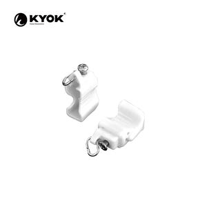 Riel de Cortina Curvo Moderno KYOK de Aleación de Aluminio, Longitud Personalizada, Polea Suave para Hogar, Hotel, Oficina, Cocina, Sala de Estar, Compra al por Mayor - Product Image 4