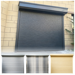 Pintu Gulung Otomatis Kustom Pabrik, Pintu Keamanan Aluminium Alloy Ringan, Harga Grosir Tersedia - Product Image 1