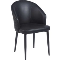 Chaise de restaurant hexagonale en gros, dossier incurvé et tissu résistant à l'eau pour bar en marbre, bar à tapas, salle à manger, club