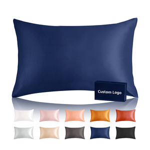 Custom 16/19/22/25 MM <strong>100</strong>% Pure <strong>Real</strong> Mulberry <strong>Silk</strong> <strong>Pillowcase</strong> With Zipper For Hair And Skin