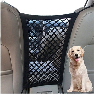 Barrière de voiture pour chien, en pvc, pour animaux de compagnie, avec filet de sécurité auto, <span class=keywords><strong>prix</strong></span> d'organisation - Product Image 1