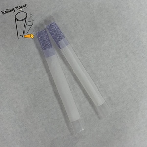 Inventory 10 * 30MM Purple Spiral Mouth Smoking <b>Roll</b> <b>Paper</b>, Customizable Glass Mouth Diameter Size Color - Product Image 5