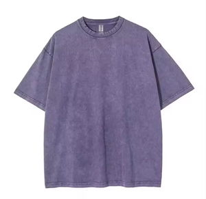 T-shirt vintage personnalisé pour homme 100 % coton, manches courtes, col rond, imprimé sérigraphié motif ange, coupe classique, respirant - Product Image 5