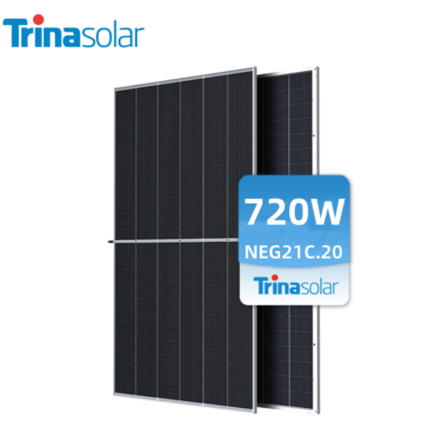 Best Choice TOPCon Trina N-Type PV Panels NEG21C.20 Vertex N 700w 705w 710w 715w 720w Bifacial Solar Panels for Industry