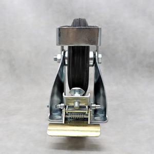 S-S Fix Industrial <span class=keywords><strong>Caster</strong></span> 160 200 mm Gummi rad mit Bremse und Zehen schutz - Product Image 3