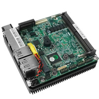 BKHD OEM 9*9 CM FCBGA1264 MINI PC placa base 2 * Lan 1*2 1 * DP Intel N100 DDR5 M.2 placa base Industrial con disipadores de calor X86