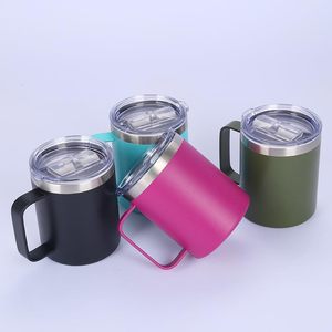 แก้วกาแฟสแตนเลสสุญญากาศพร้อมหูจับ - ของขวัญทางธุรกิจสำหรับการตั้งแคมป์และคริสต์มาส - Product Image 3