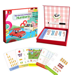 Cartes d'apprentissage précoce réutilisables pour tout-petit, stylo d'entraînement au contrôle, papier réutilisable pour enfants, jouets de <span class=keywords><strong>jeu</strong></span> de cerveau - Product Image 4