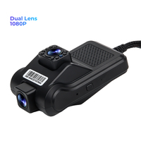 Cámara de salpicadero de coche 4G GPS con cámaras delanteras y traseras, compatible con WiFi,TF SD y tarjeta SIM, MDVR con cámara de seguimiento GPS para caja negra de coche