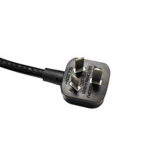 Cccccccc 1.8m 10 wg 3 आउटलेट pvc इन्सुलेट कॉपर कोर ip20 रेटेड gb एंड इनडोर लाइटिंग एक्सटेंशन पावर प्लग कॉर्ड व्हाइट क्लोवर - Product Image 5