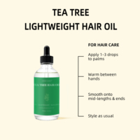 Minyak Perawatan Rambut Tea Tree 100% Alami Premium, Perbaikan & Nutrisi, Perawatan Kulit Kepala, Aromaterapi Rambut, Perawatan Rambut Grosir 100ml