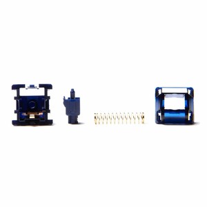 Interruptor DUROCK Blue Lotus, Interruptores Táctiles de Alta Precisión T1, 65g, Resorte Largo, Prelubricados, RGB, Interruptores de Teclado Táctiles Pesados - Product Image 6