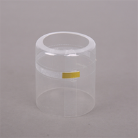 Capsule thermorétractable en PVC transparent pour bouteilles de vodka, whisky et spiritueux personnalisées