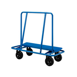 Gipsplaten Kar Dolly Handling Sheetrock Plaat Paneel Service <span class=keywords><strong>Trolley</strong></span> Professionele 2000lbs Verplaatst Houten Vrachtwagen - Product Image 4