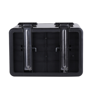 <span class=keywords><strong>Poubelle</strong></span> de cuisine rectangulaire à double compartiment mains libres avec couvercle à fermeture douce WBS082 - Product Image 5